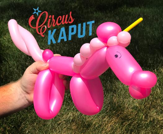 Pink Unicorn animal balloon